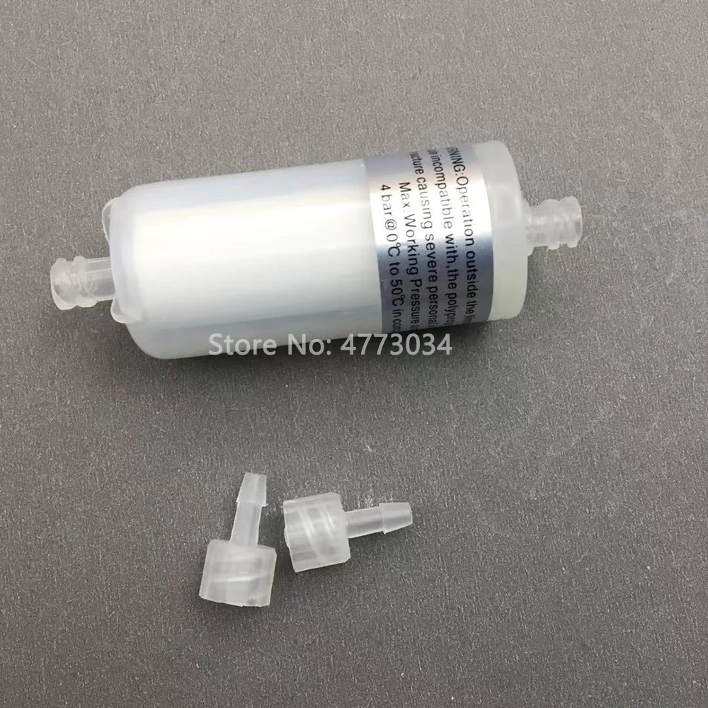 10PCS Capsule ink filter 6cm long for solvent printer myjet allwin crystaljet witcolor gongzheng jhf vista xaar ricoh printhead