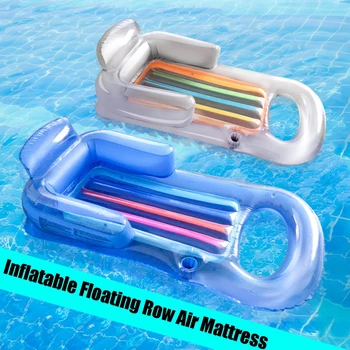 Water hammock recliner inflatable floating bed swimming pool floating swimming bed sea swimming ring