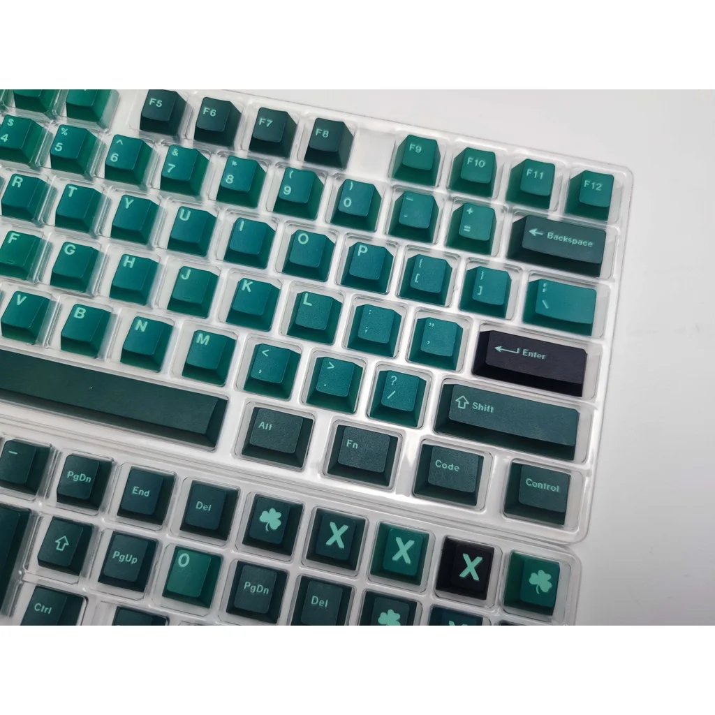 Zły duch PBT , 129 klawiszy klawisze Cherry Profile DYE-SUB spersonalizowane GMK Striker keycaps dla mechanicznej klawiatury/mechanika gier