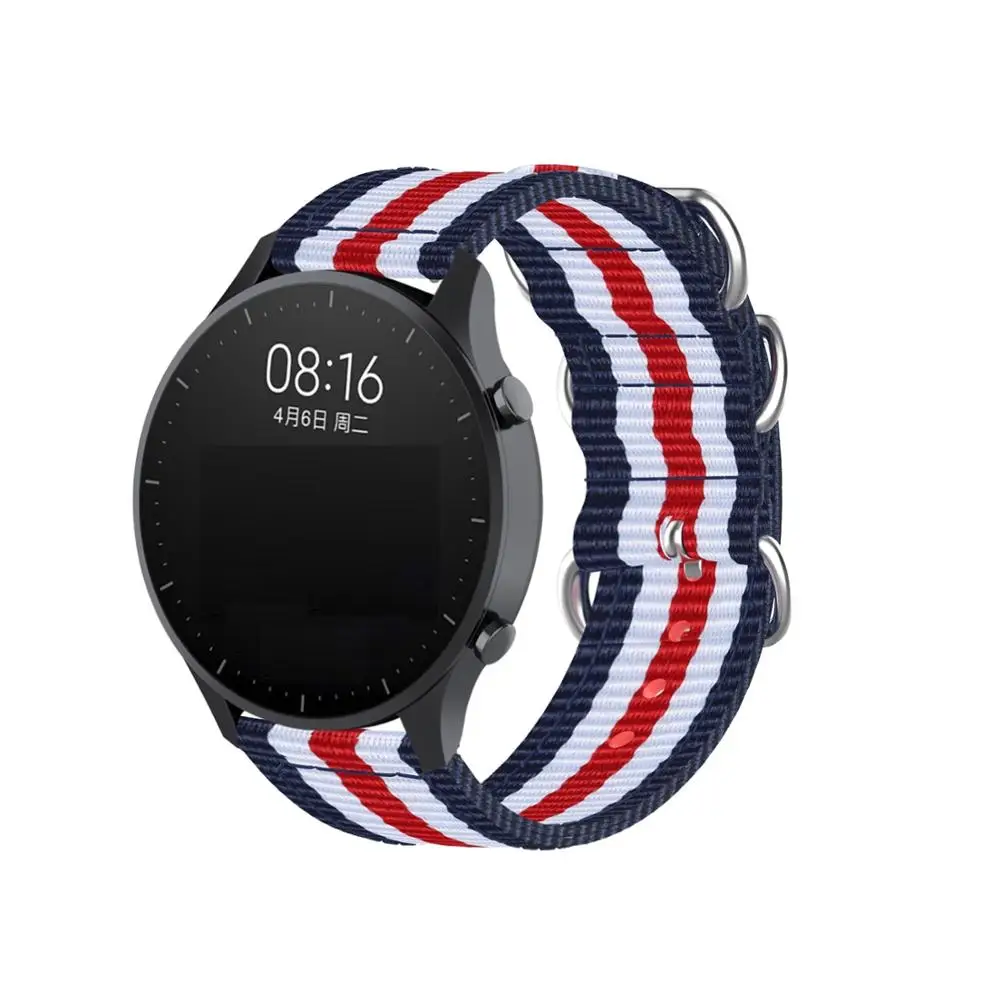 Strap For Huawei Watch GT/GT2 46MM Honor Magic 2 Smart Band Bracelet nylon Straps For Galaxy Watch3 45mm Wristband