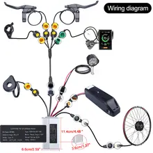 48V 500W Hub Motor eBike Wheel Kit #4