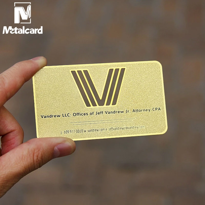 

100PCS Customized Metal Mirror Etched Logo Business Card Stainless Steel Embossed Metal Guarantee Card