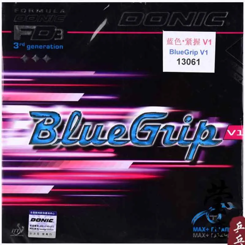 

Оригинальный Donic BlueGrip C1 V1 R1 настольным теннисом резиновая ручка резиновые прыщи в резиновых для ракетка для настольного тенниса пинг-понг игра