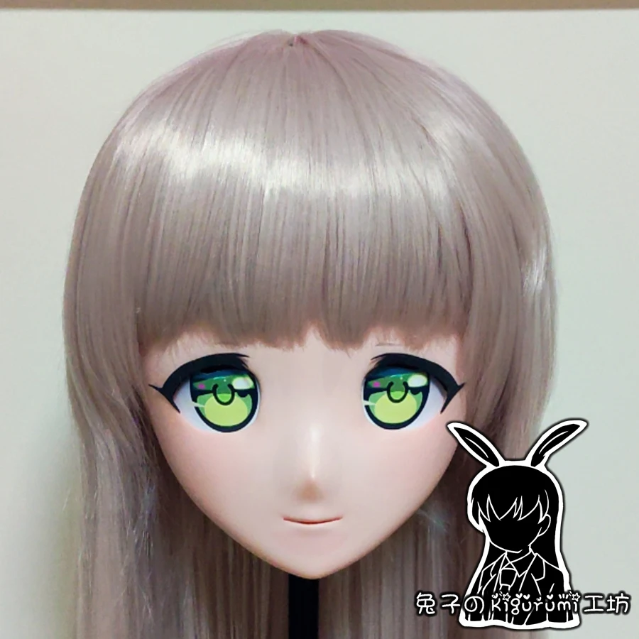 

(RB132)Customize Handmade Full Head Female/Girl Resin Japanese Cartoon Character Animego Cosplay Kigurumi Mask Crossdresser