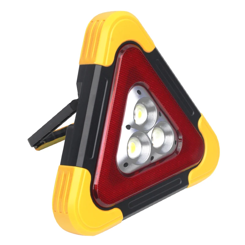 POWERMASTER HB-7709 SOLAR RECHARGEABLE COB LIGHTING PARKING REFLECTOR TYPE FLASHLIGHT