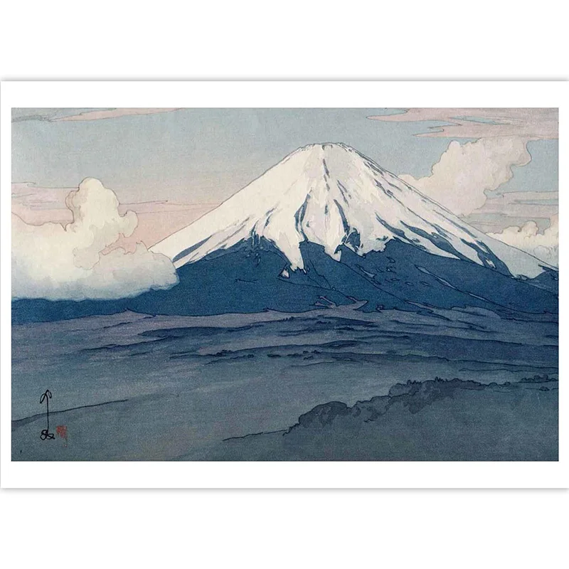 32 Pcs/Set Art Postcard : Mountain clouds Japanese landscape creative postcard birthday gift