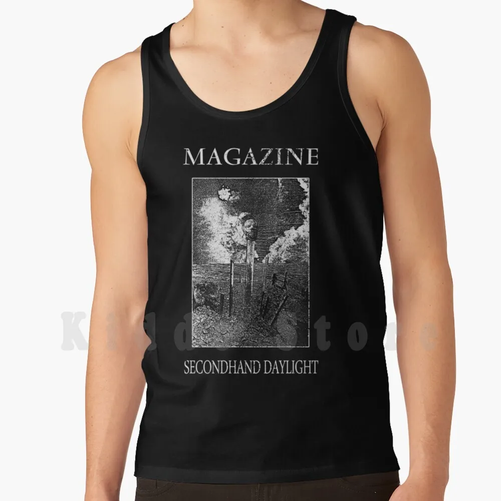 Secondhand Daylight ( Distressed Design ) Tank Tops Vest 100% Cotton Magazine Band Music Correct Use Soap Punk