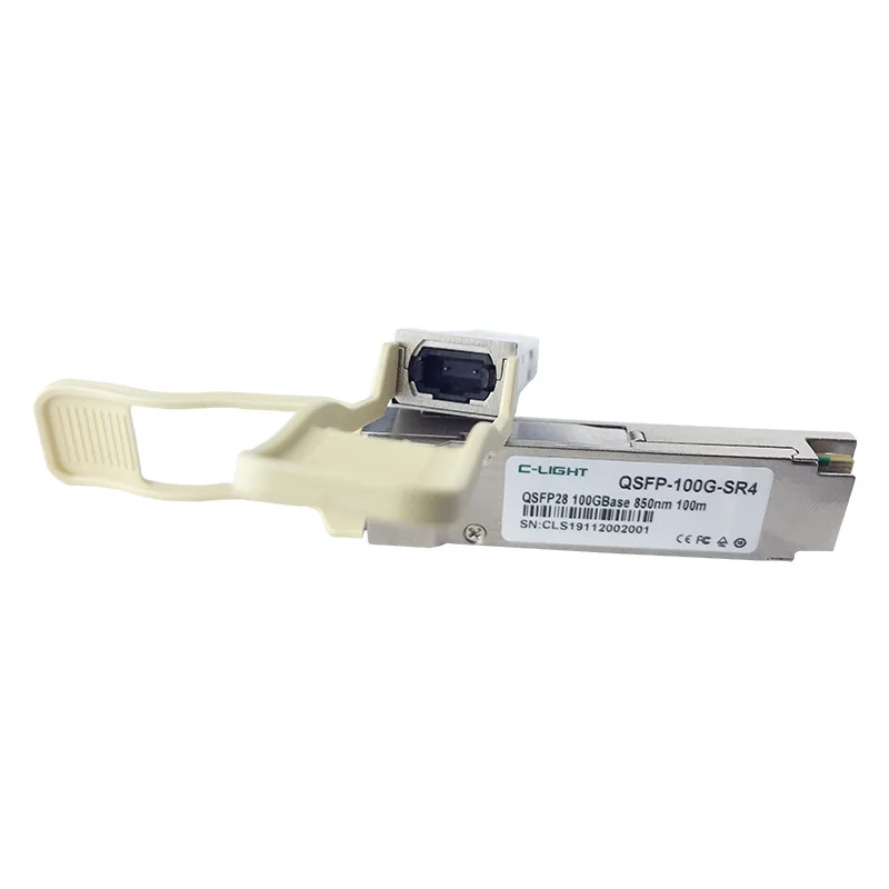 QSFP-100G-SR4 Compatible Junper JNP-QSFP-100G-SR4 100GBase-SR4 QSFP28 Transceiver (MMF, 850nm, 100m, MPO, DOM)