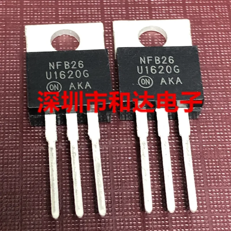 10pcs U1620G MUR1620CTG TO-220 200V 8A