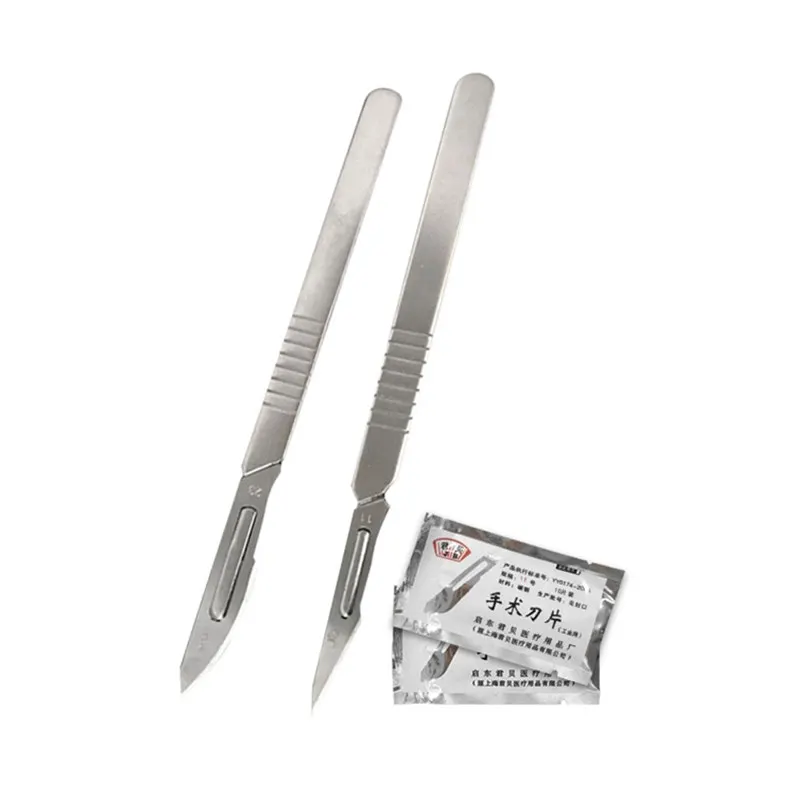 Hight Quality Maintenance tool Stainless Steel handle Scalpel blade Disposable blade Multi-purpose knife Animal Surgical Scalpel