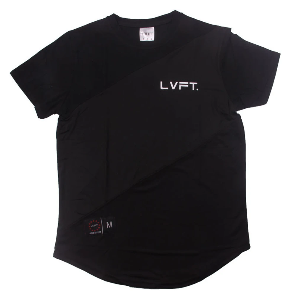 2 Colors Mens Gym Workout Slim Fit Short Sleeve T-Shirt Quick Dry Crew Neck Athletic Students Boys Running Training Fitness Tee