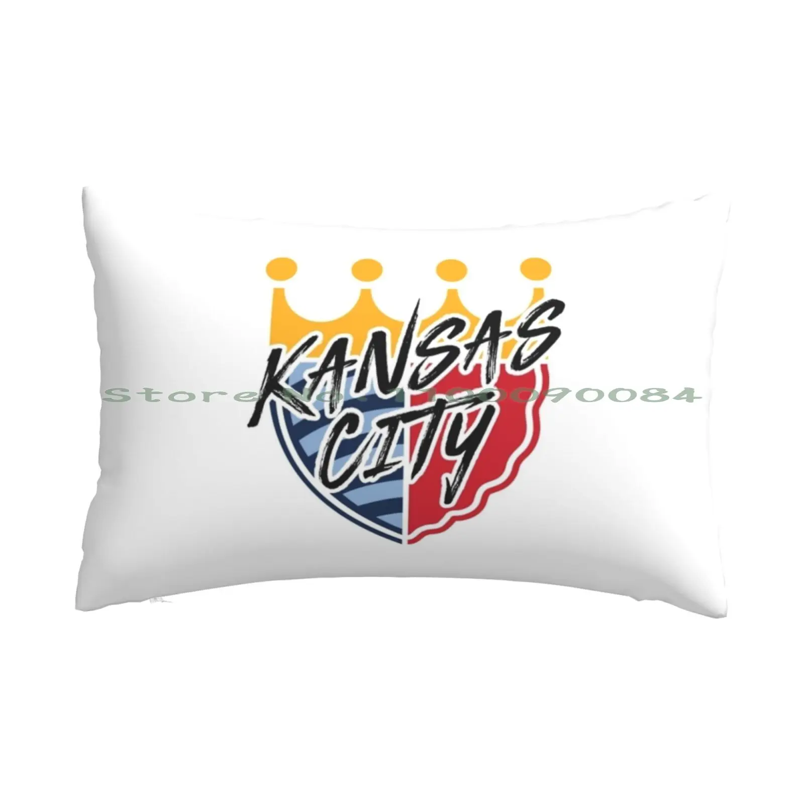 Kc Sports Pillow Case 20x30 50*75 Sofa Bedroom Chiefs Sporting Kc Skc Baseball Football Soccer Missouri Long Rectangle