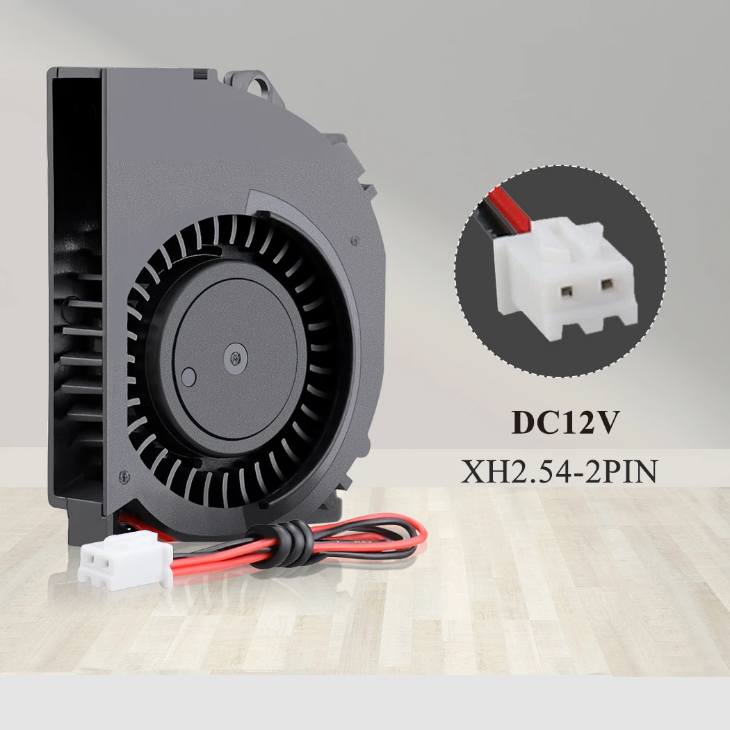 3 Pcs Gdstime 3D Printer Micro Blower 12V 50x40x10mm DC Brushless Cooling Fan 50mm x 40mm x 10mm Exhaust Cooler Blower Fan 5cm