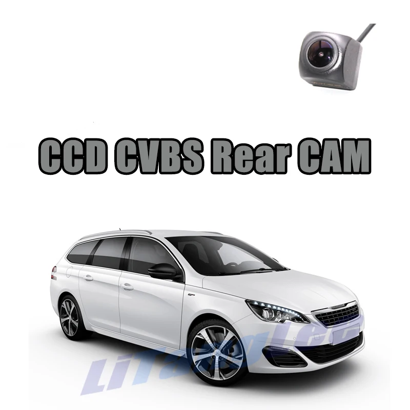 

Car Rear View Camera CCD CVBS 720P For Peugeot 308 2D coupe Cabriolet 3D 5D Reverse Night Vision WaterProof Parking Backup CAM