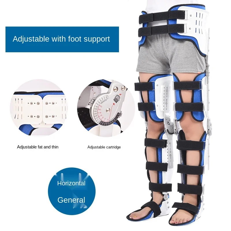 

Knee ankle foot fixation brace knee leg ankle fracture ankle brace lower extremity protection Hip Instability Fixation