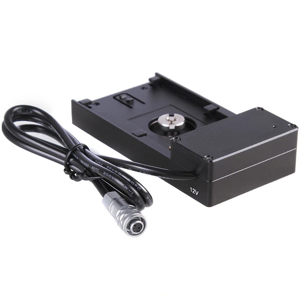 FOTGA فيلم Blackmagic سينما كاميرا BMCC 4K BMPCC امدادات الطاقة جبل لوحة محول لسوني NP-F970 البطارية