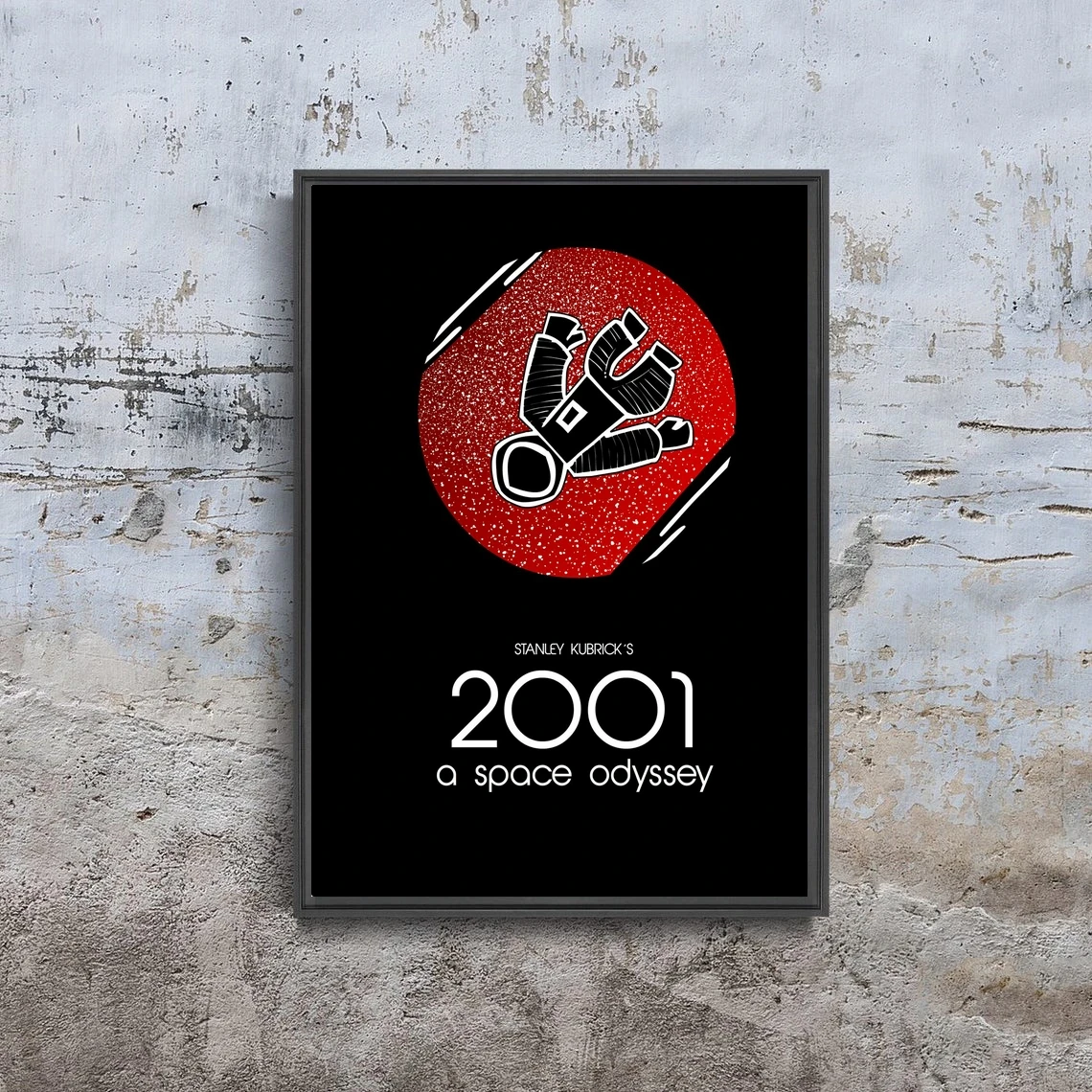 2001 A Space Odyssey Movie Poster Art Wall Painting Decorative Canvas Picture Print  (No Frame)