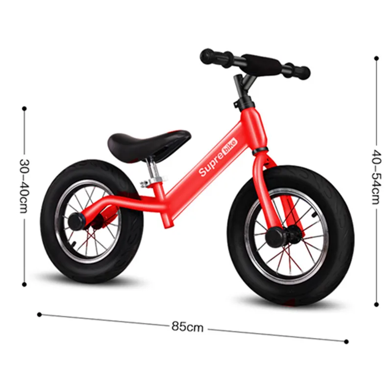 Bicicleta de equilíbrio infantil sem pedal, scooter de bebê, bicicleta da criança, criança de 1-3-6 anos, táxi