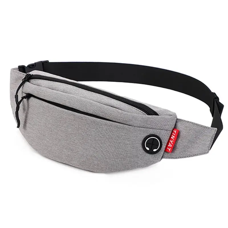 Fashion Men Waist Bag Fanny Pack Pouch Sport Belt Hip Chest Crossbody Shoulder Purse