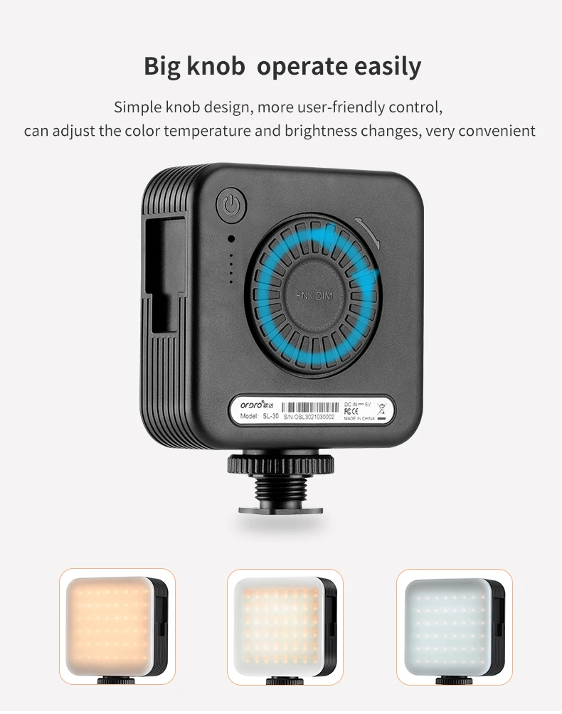 Ordro LED Video Lights Photography Lighting Studio Lamp, 2700k-6500k 96 Lamp Beads CRI 95+, for YouTube Tiktok Live Streaming