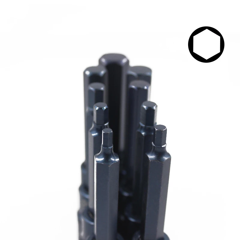 Set di chiavi per cacciavite a bussola esagonale da 1/2 "Set di punte per trapano H4 H5 H6 H7 H8 H10 H12 H14 H17 per cacciavite