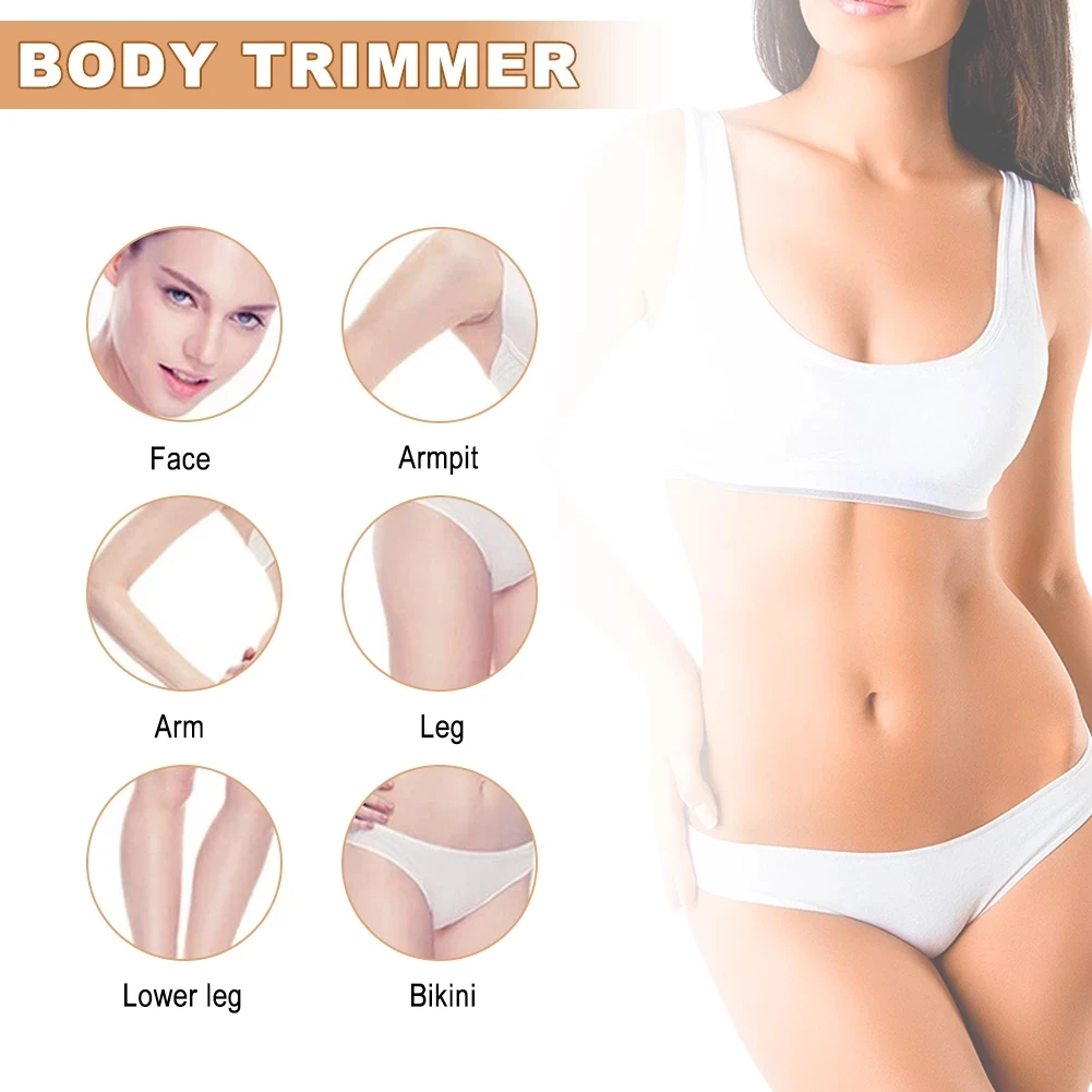 Di Động Mày Bút Trang Điểm Mặt Máy Tẩy Nhổ Lông Không Đau Nữ Cạo Râu Dao Cạo Cơ Thể Loại Bỏ Lông Dành Cho Nữ