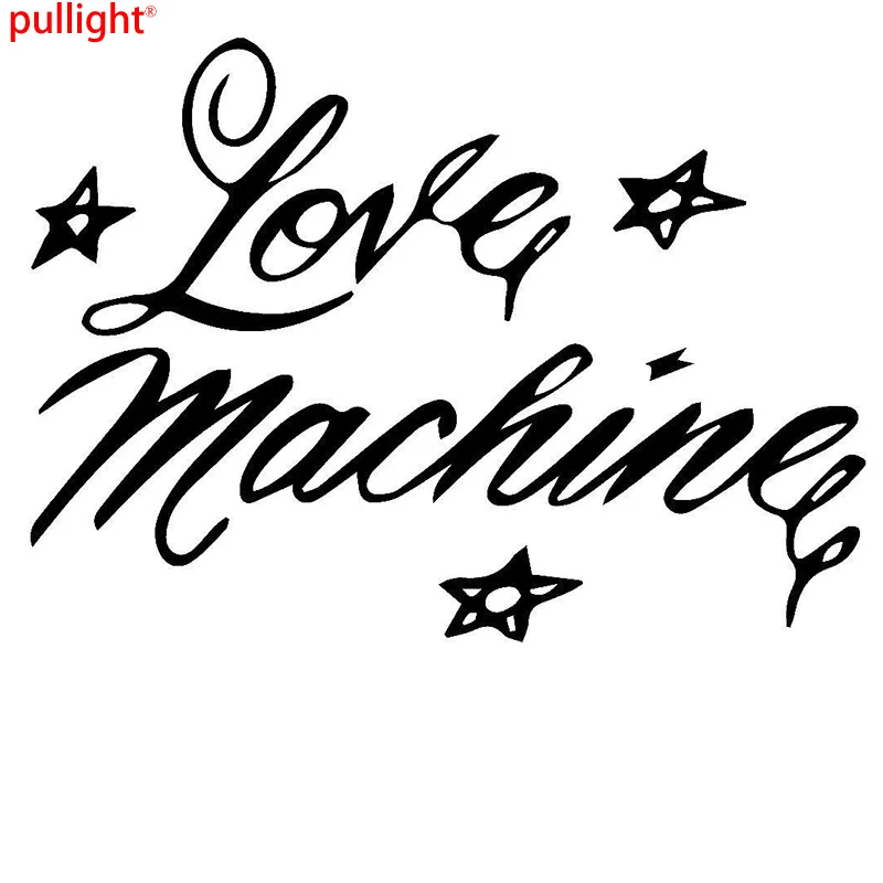 Love Machine Game TV Graphic decal sticker Brief Literary And Artistic Quotations Body Decals Car Accessories Car Styling