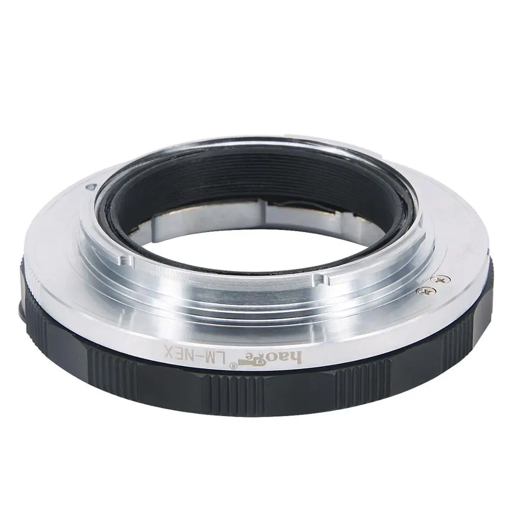 Haoge Manual Macro Focus Lens Mount Adapter for Leica M LM Lens to Sony E-mount NEX Camera