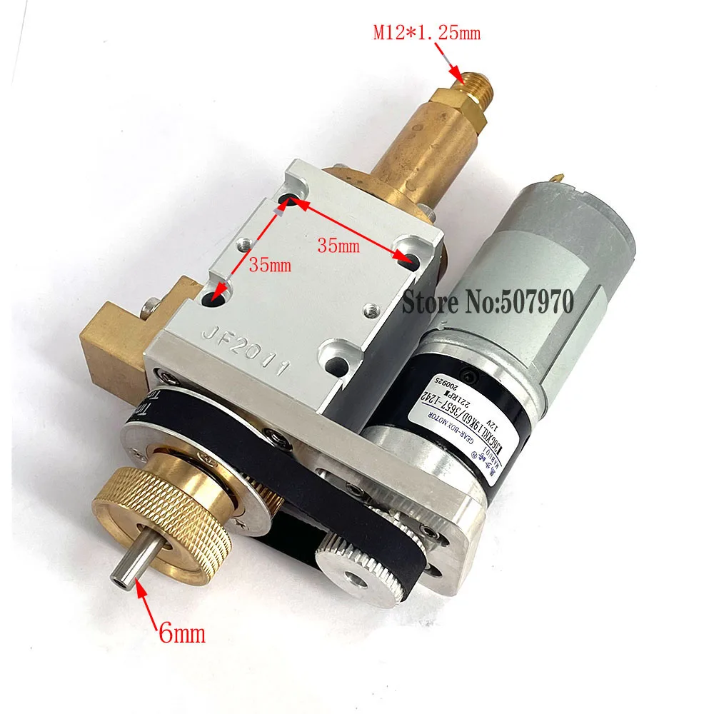 Tubo Pequeno do Elétrodo da Perfuração do Furo Edm Cabeça Girada com Motor Tungstênio Comprimento 177 mm