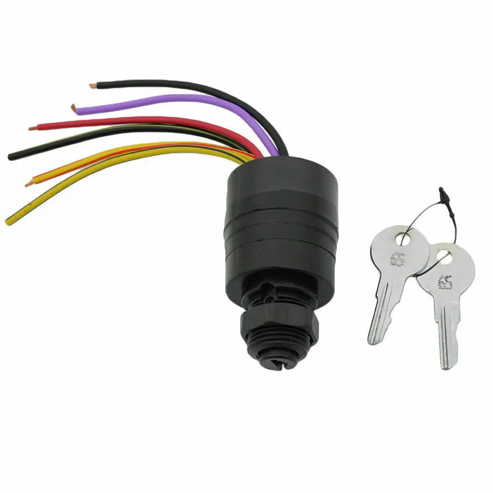 Mercury Ignition Key Switch 6 Wire Replaces 87-17009A2 17009A2 17009A5 Outboard MP41070-2 5