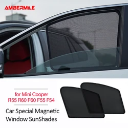 Car Side Rear Window Sunshade for Mini Cooper F54 F55 F60 R55 R60 Countryman Visor Window Anti-Mosquito Curtains Protector Cover