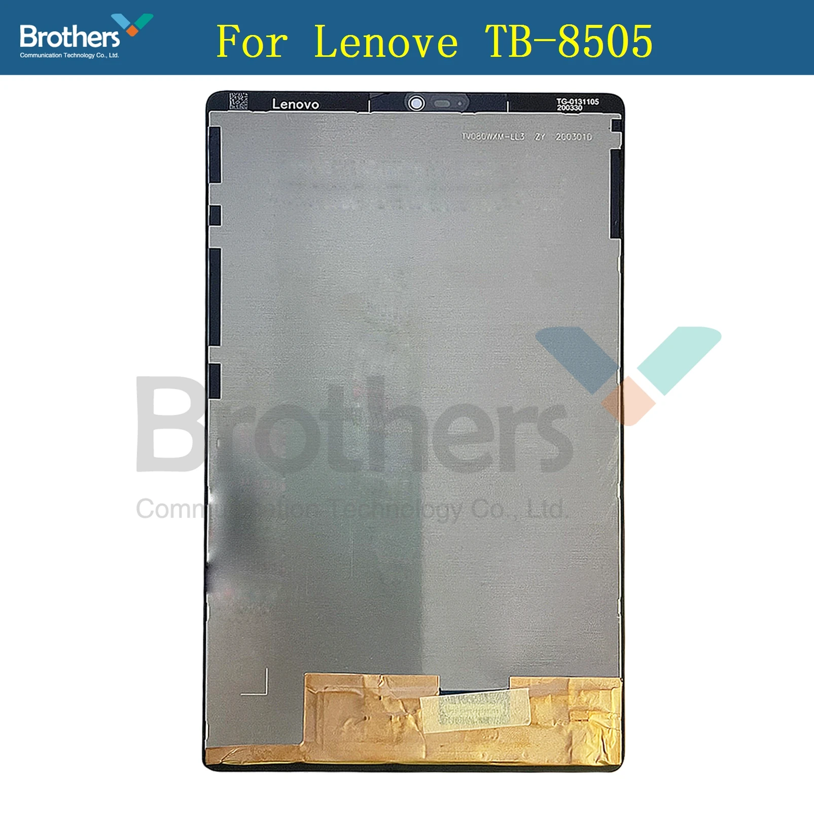 

Original New 8.0" inch LCD For Lenovo Tab M8 HD PRC ROW TB-8505X TB-8505F TB-8505 LCD Display Touch Screen Digitizer Assembly