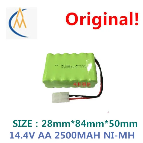 Brand new autentyczne 14.4 V AA 2500 mah ni-mh baterii NI MH zamiatanie zabawki robot sprzęt medyczny moc z prąd o dużym napięciu