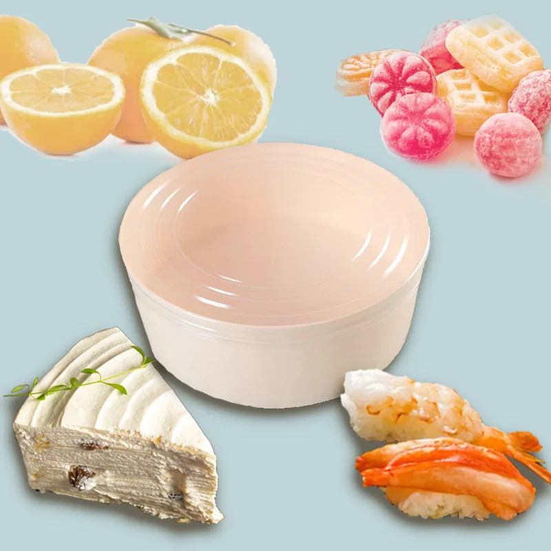 Disposable Transparent Cover Cake Box, Japanese Sushi Takeaway Tool, Dessert Baking Container, Tempura Sashimi Wooden Lunch Boxe