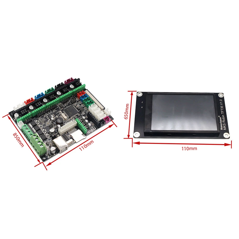 SIMAX3D STM32 MKS Robin Nano Board V1.2 Hardware Open Source Support with 3.5 Inch MKS TFT35 Screen USB Cable 3D Printer Board