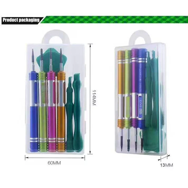 7 In 1 Mobile Phone Repair Tools Screwdrivers Set Kit For IPhone Cell Phone Opening Screen Pry Repair Tool Kits Screwdriver Set