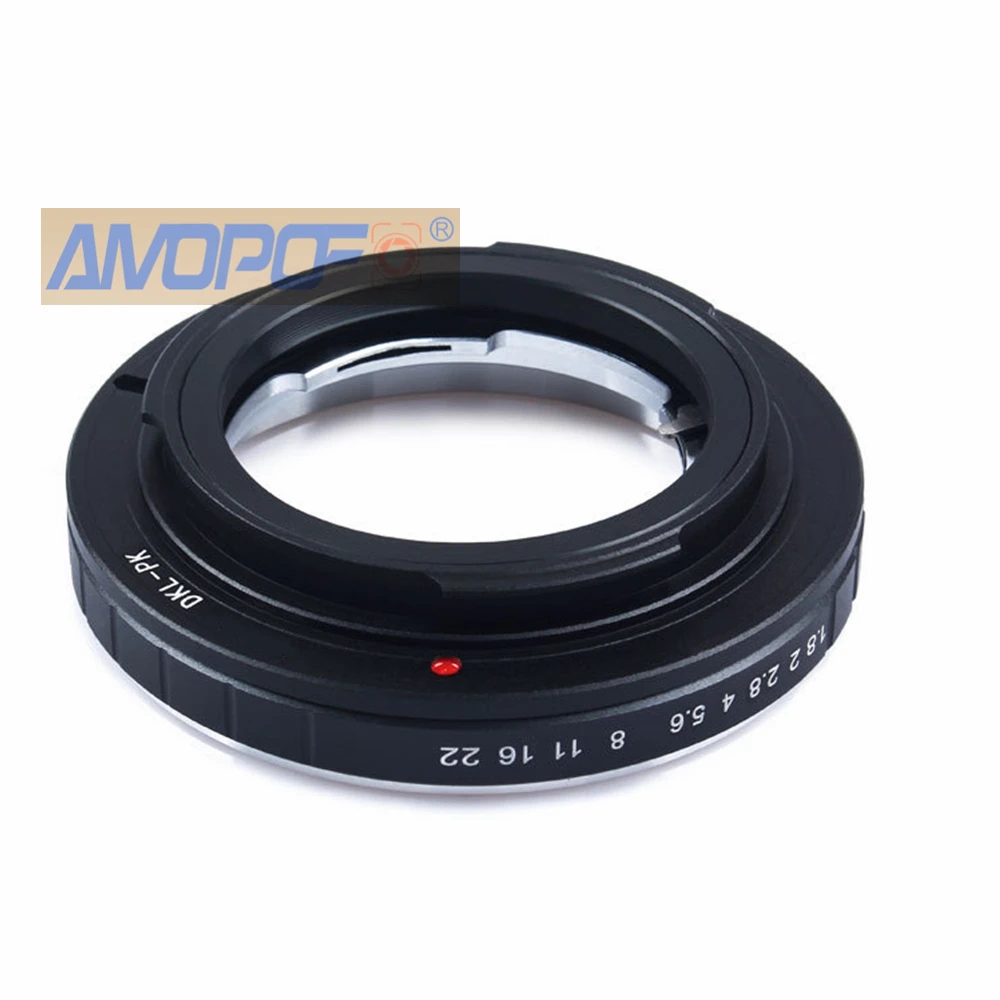 Adapter DKL-PK, obiektyw Voigtlander Retina DKL do aparatów Pentax PK K, K10D, K20D, K100D, K110D, K200D, K-7, k-m, k-x, k-r, et