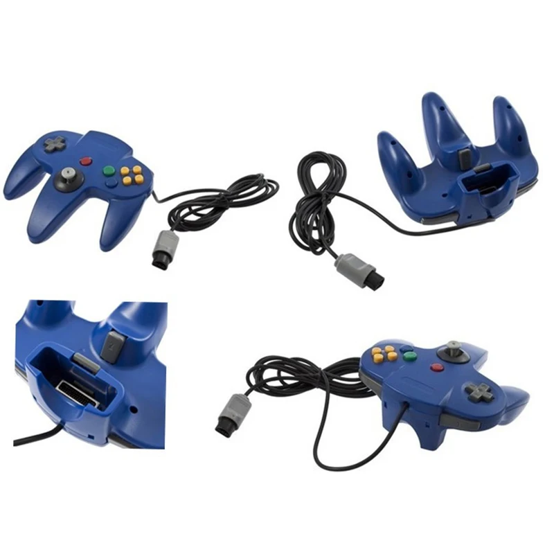 N64 Wired Controller For Nintendo 64 Console Games Joystick Gamepad Long Wired For Nintendo Gamepad Console Joystick Control