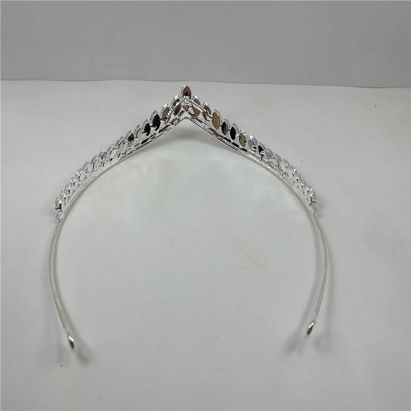 Fashion New Exquisite Crystal Zircon Crown Tiara Bride Luxury Wedding Jewelry Baroque Crown Woman Pageant Party Crown Wholesale