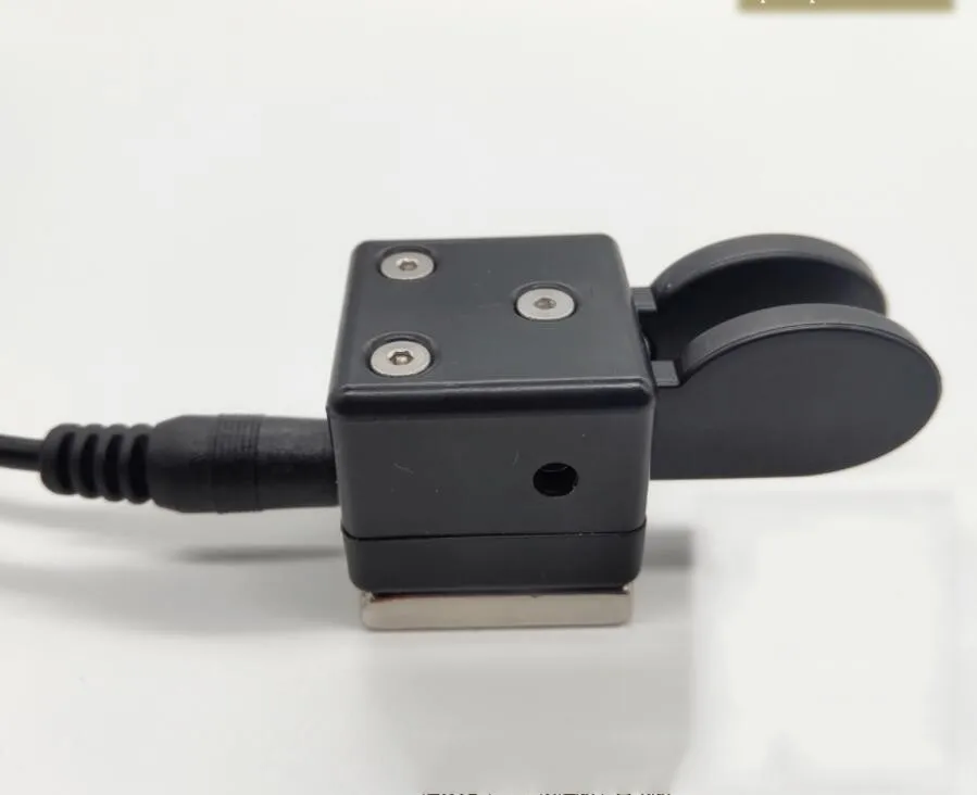 Mini llave de doble paleta para Radio de onda corta, llave de Morse, CW, adsorción magnética, Base automática, QU-2020A