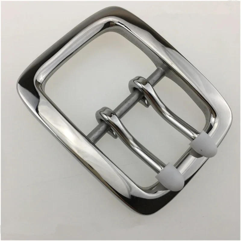 Stainless steel double pin buckle belt buckle scratch-resistant and wear-resistant high-end Seiko pin buckle belt accessories