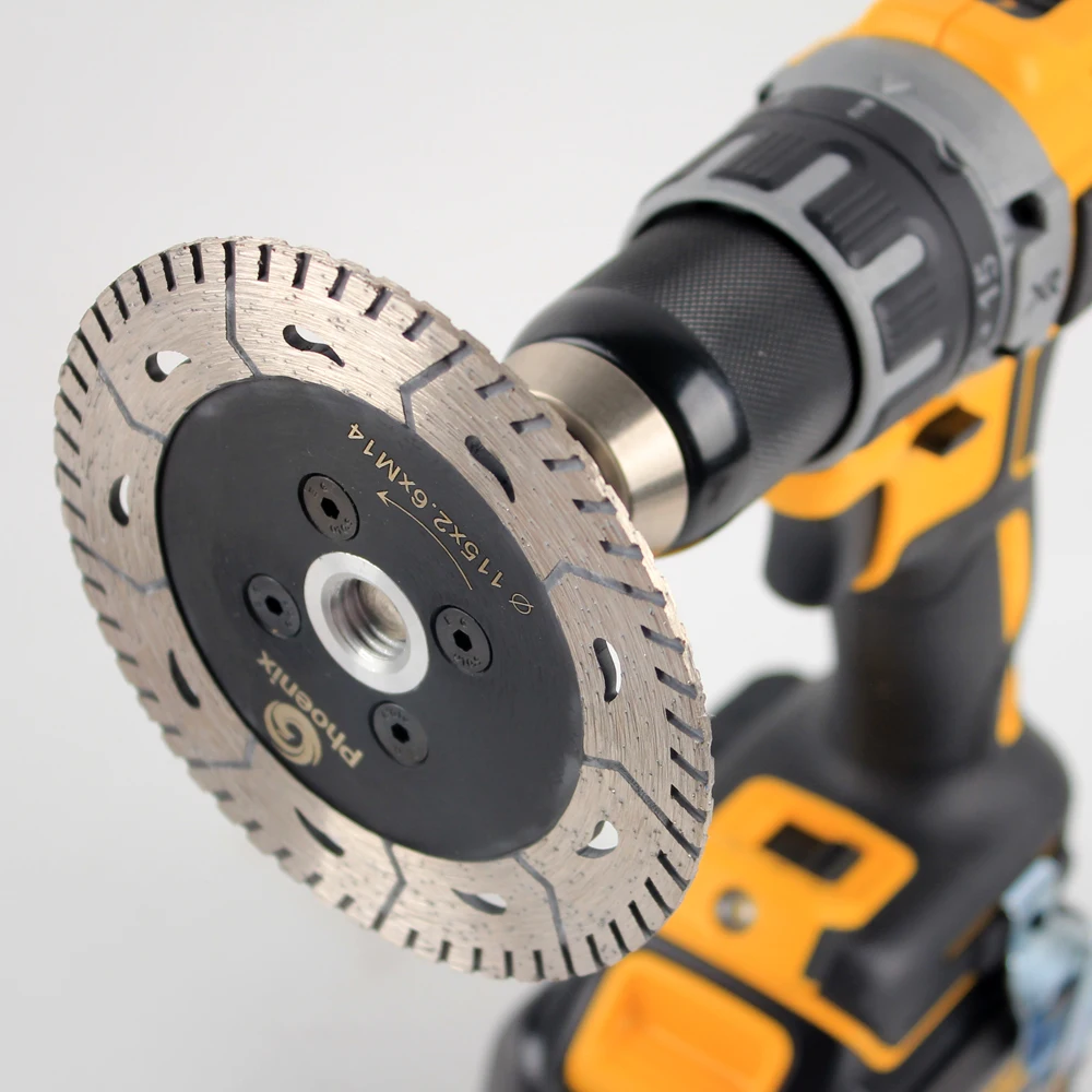 Raizi 1 Lưỡi Cưa Kim Cương Cho Đá Cẩm Thạch Đông Ninh Bê Tông 75/115/125 Mm M14 Mài Cắt Kim Cương Đĩa Mài