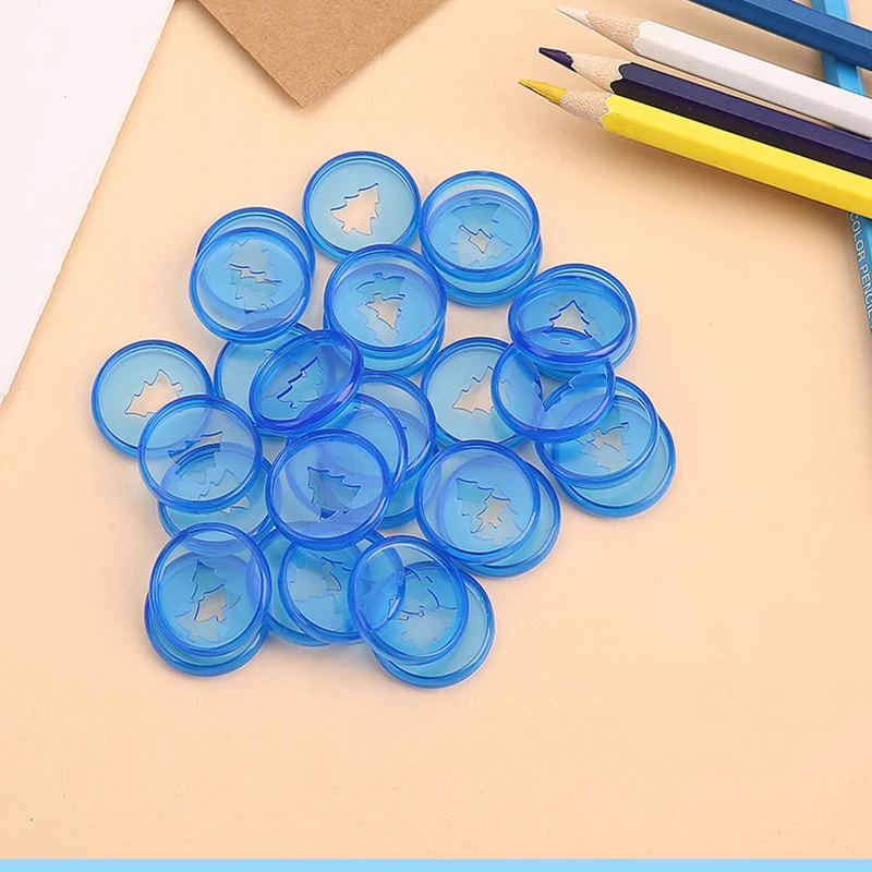 24MM New Mushroom Plastic Binder Ring Binding Discs 360 Degree Foldable Notebook Discs Office Supplies Hand Ledger Accessories