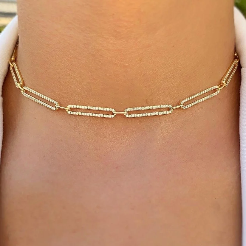 

Luxury Charms Rectangle Necklace Earring Set For Women Full Cubic Zircon Wedding Bridal DUBAI Dangle Earring HXN028