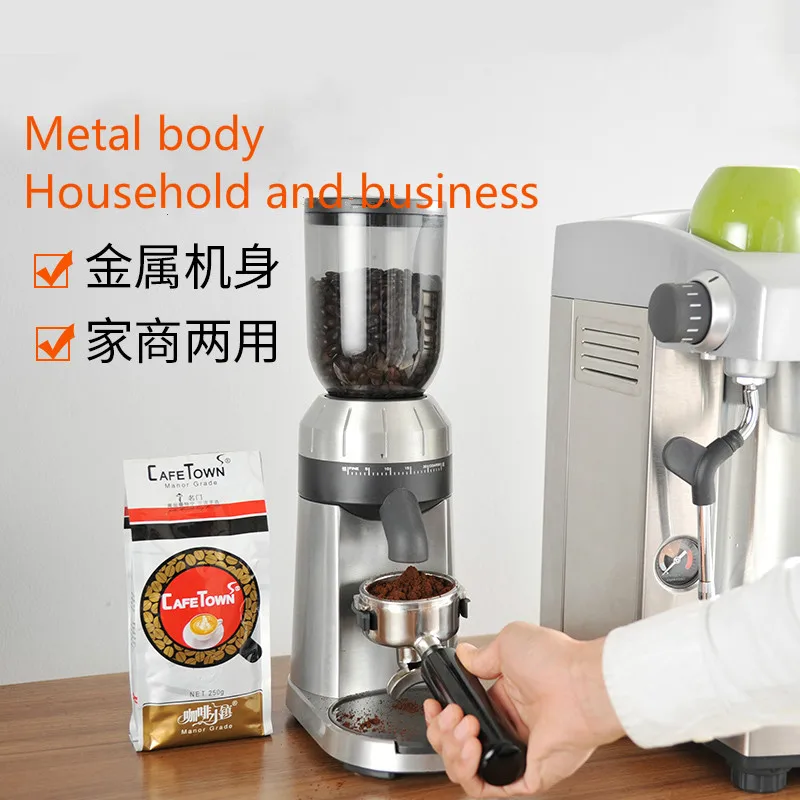 Grinder Commercial Coffee grinder Household Electric grinder For coffee shop Coffee bean grinder Automatic grinding machine