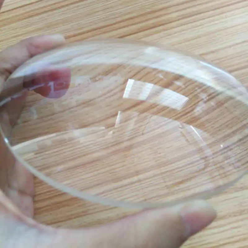 127mm Large Diameter Magnifying Glass  Glass Lens HD Clear Glass Lens