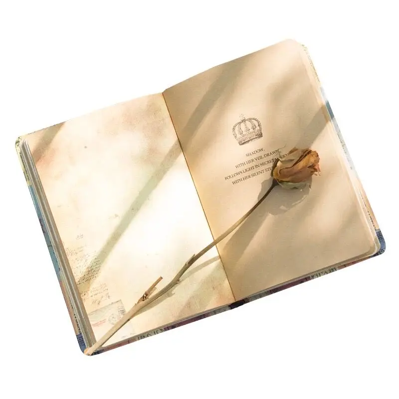 Sharkbang Cuaderno 96 yaprak Vintage serisi günlük defteri mermi günlük planlayıcısı eskiz defteri gündem okul ofis kırtasiye