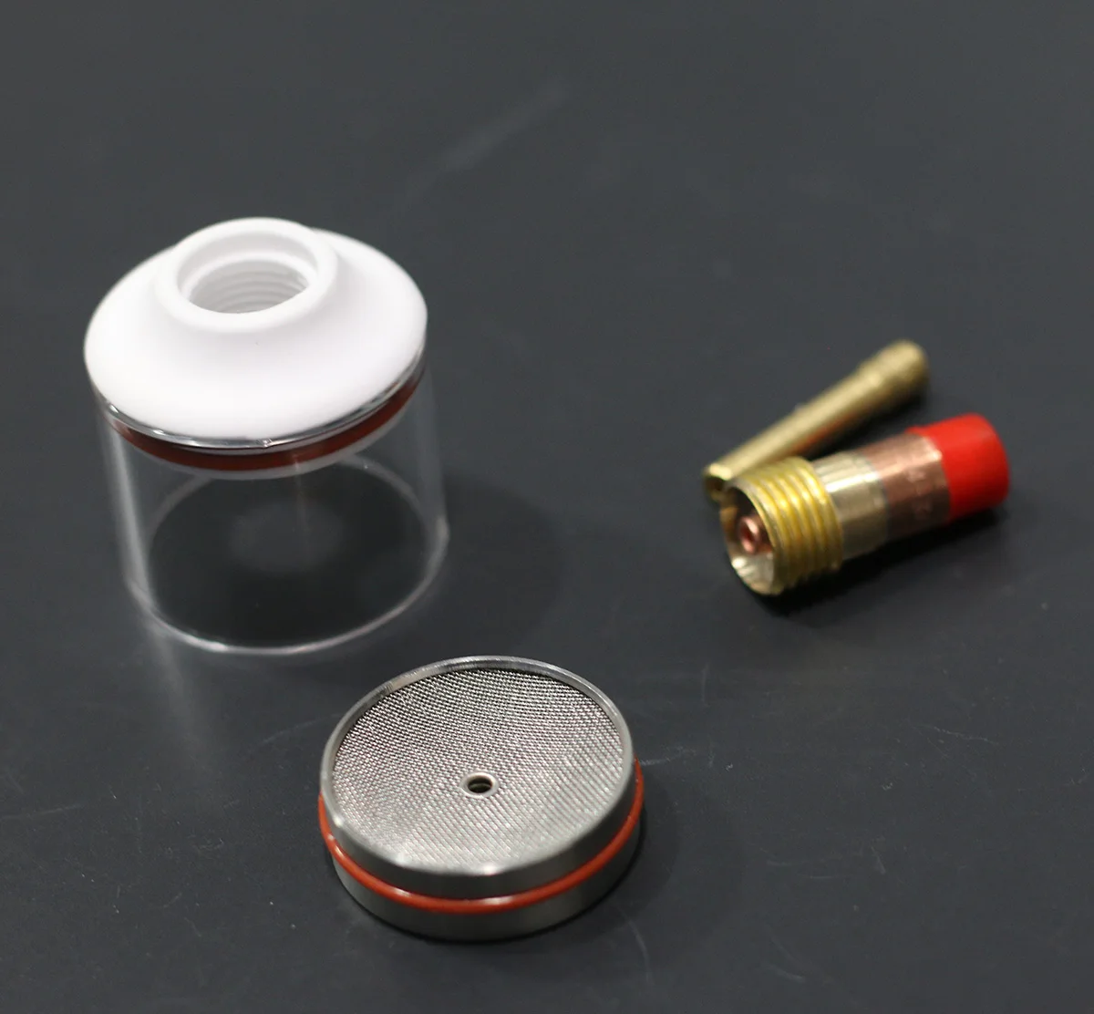 20 # Hàn Tig Cốc Thủy Tinh Cho Tất Cả WP17/18/26 Argon Đèn Pin
