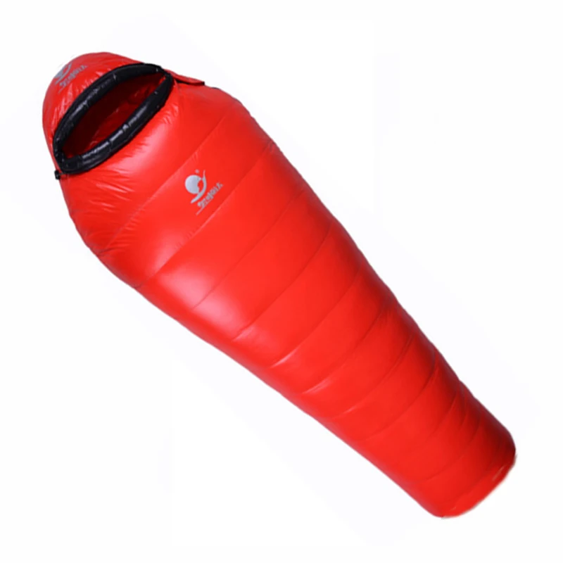 

New Arrival High Quality 2500/2800/3000g White Goose Down Filling Outdoor Camping Comfortable Breathable Sleeping Bag