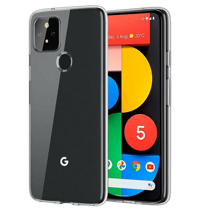 Coque arrière transparente Ultra fine pour Google Pixel XL Pixel 2 XL Pixel 3 4XL 4A 5 5A, étui souple en Silicone TPU